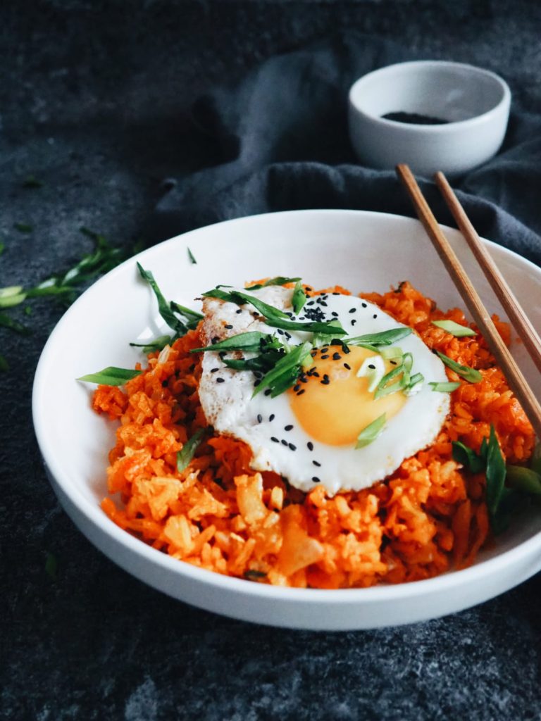 kimchi paistettu riisi