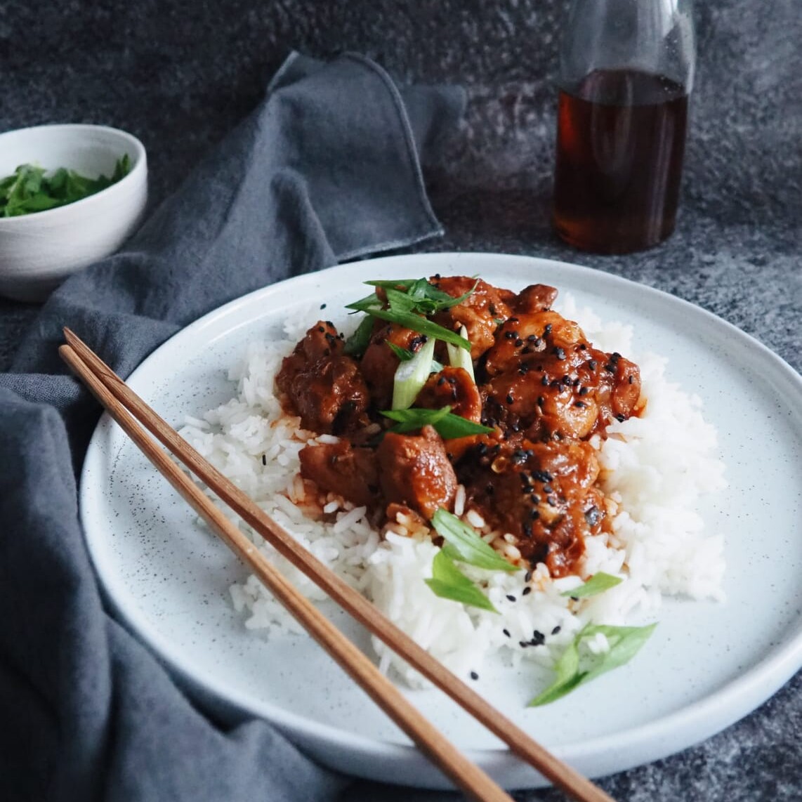 Tahmea korealainen kana